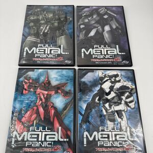 Full Metal Panic Missions 4 - 7 Set of 4 DVDs Japanese Animation Free Shipping
